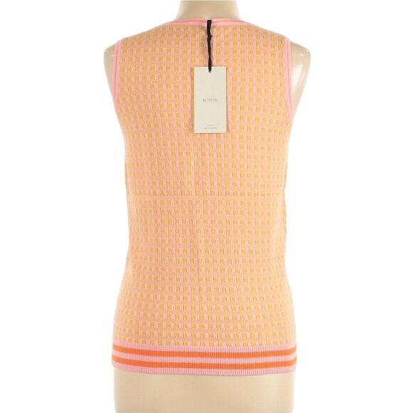 NWT NUMPH Kevyn Checkered Sleeveless Jumper Vest L - Picture 4 of 6